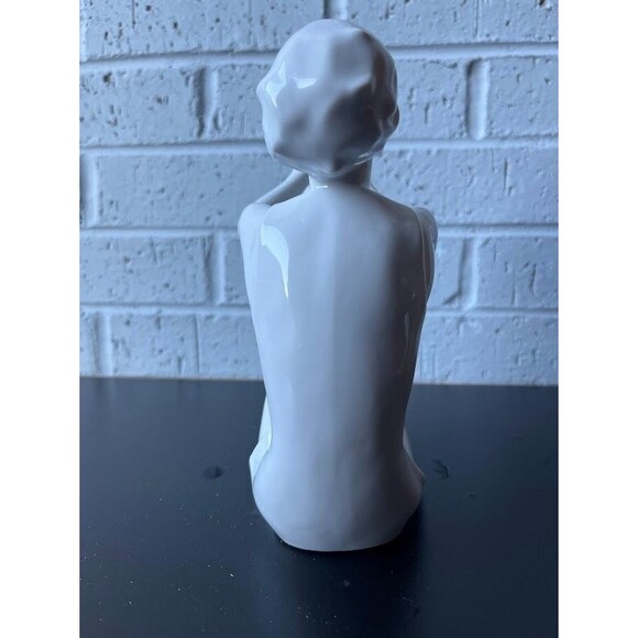 Kaiser West Germany Bisque Porcelain Mother Holding Child Figurine Signed & 398 - Picture 5 of 15